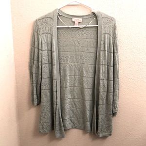 Mint LOFT Cardigan